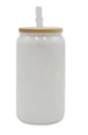 Pre-Order 16 oz Colour Glitter Glass Tumbler with Bamboo Lid