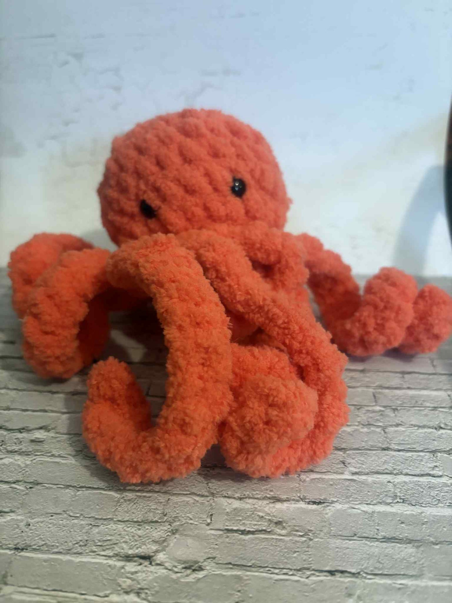 Large Octopus Orange