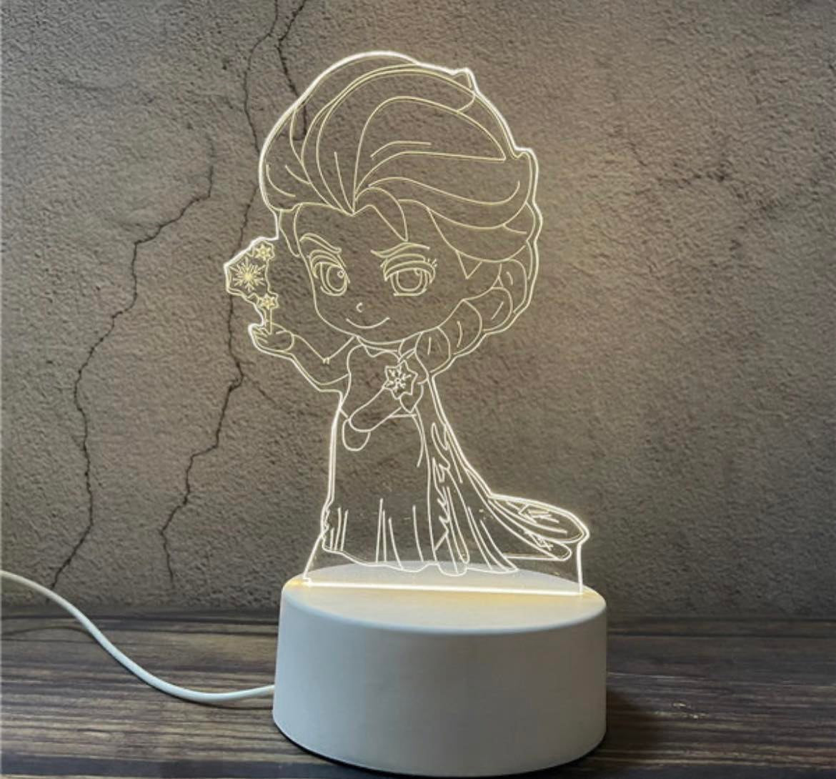 Ice Girl Led Lamp USB