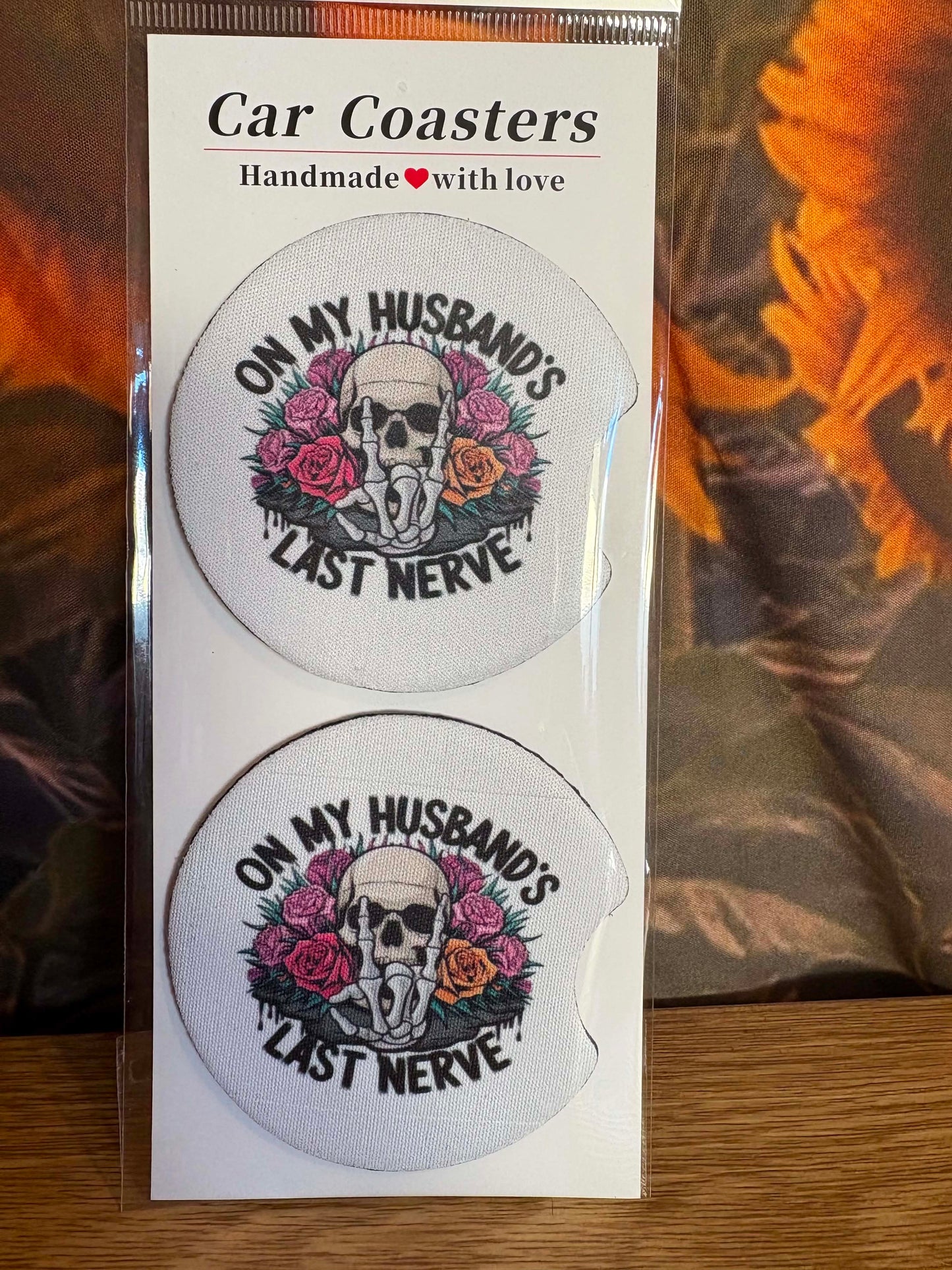 Ready To Send Car Coaster Set of 2