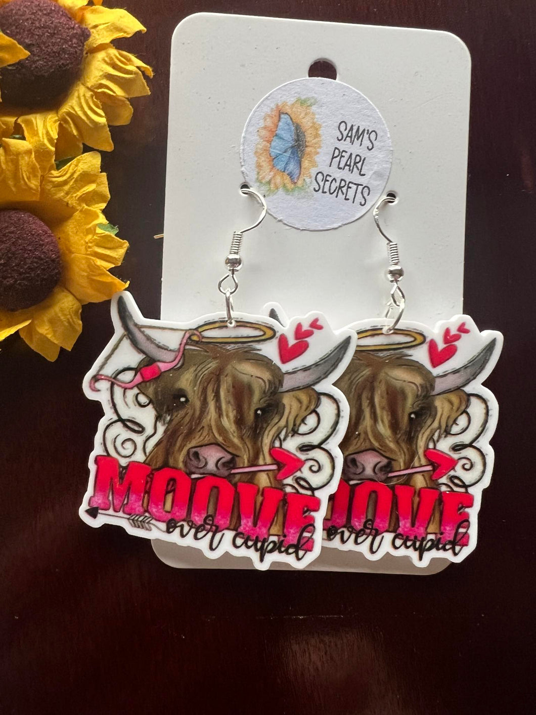 Moove Over Cupid Earrings