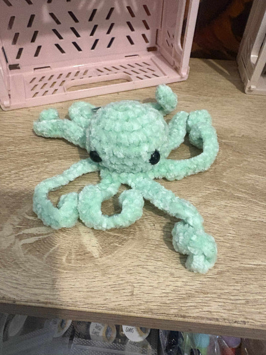 Baby Octopus Mint Green