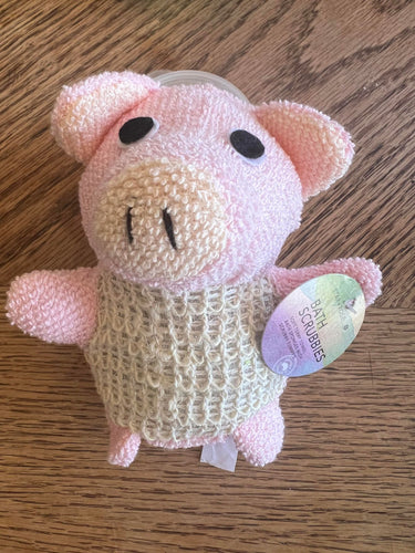 Piggy Bath Scrubbies