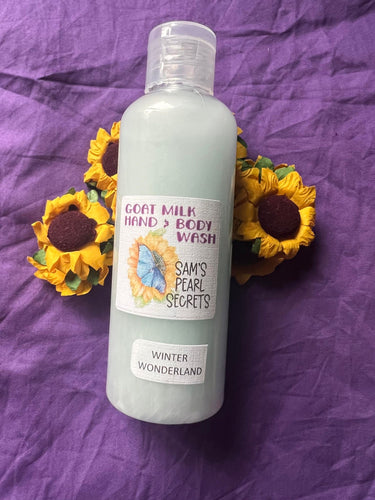 Large Goats Milk Hand & Body Wash Winter Wonderland