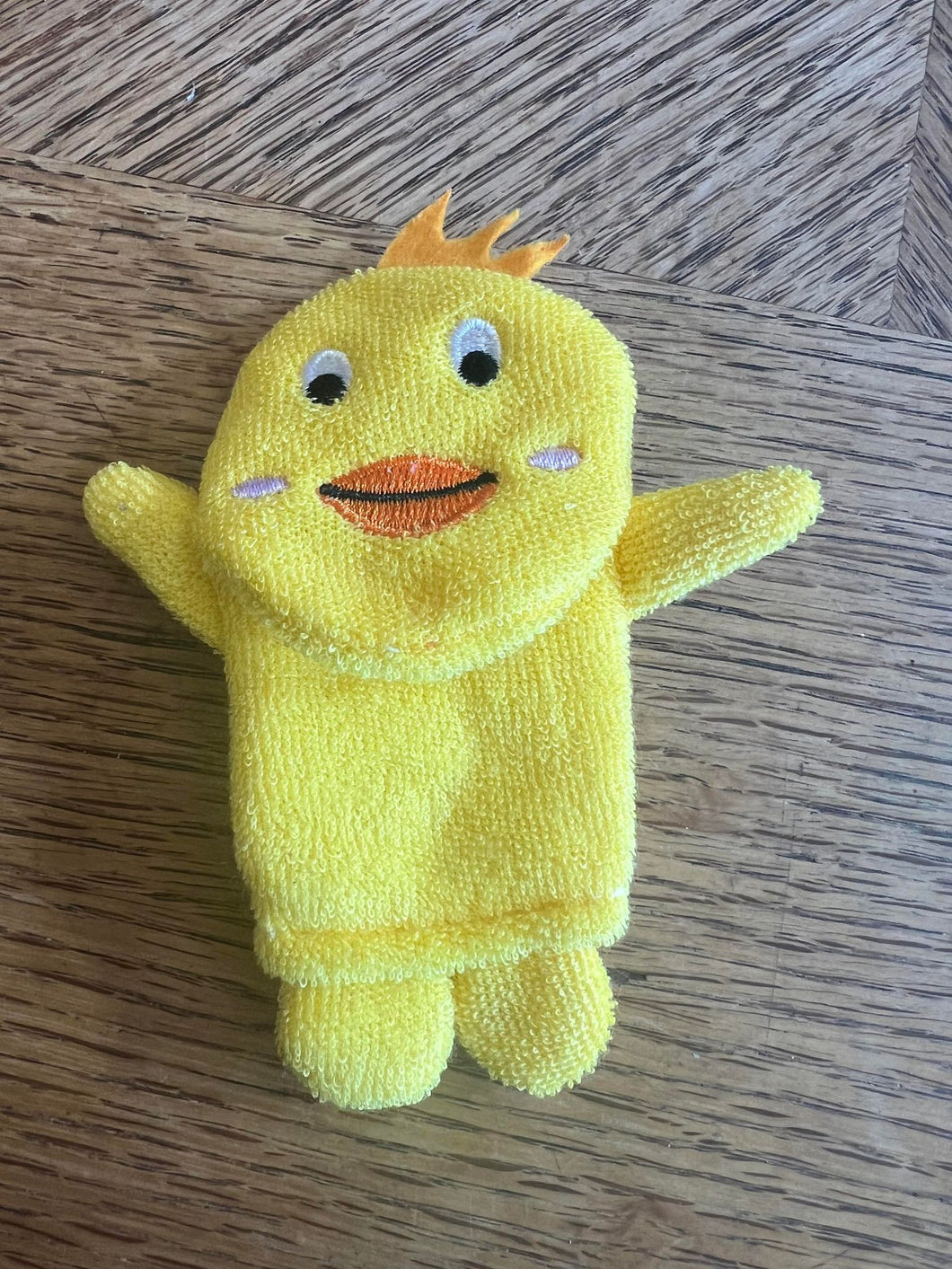 Duck Bath Finger Puppet