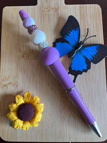 Purple Bling Pen