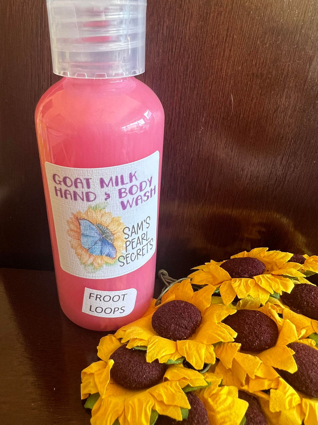 Medium Goats Milk Hand & Body Wash Froot Loops