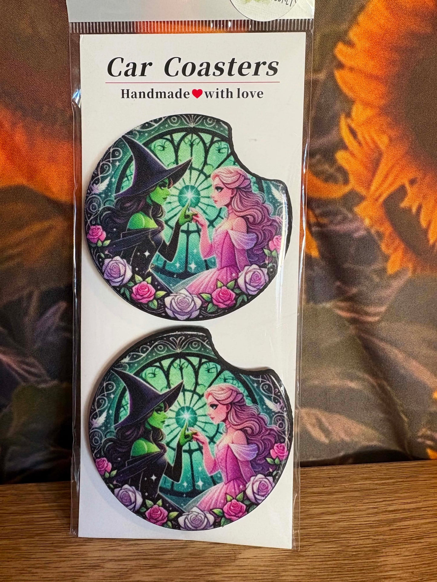 Ready To Send Car Coaster Set of 2