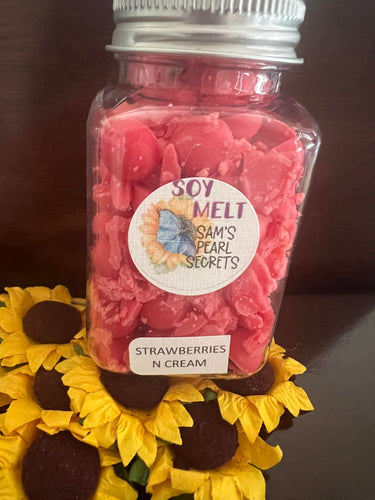 SPS Tub Soy Melt Minis Strawberries N Cream