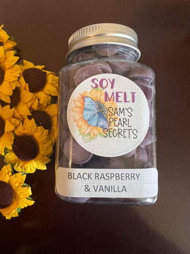 SPS Tub Soy Melt Minis Black Raspberry & Vanilla