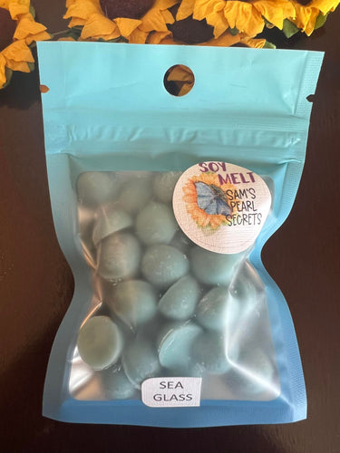 SPS Bag of Mini Soy Melt Sea Glass
