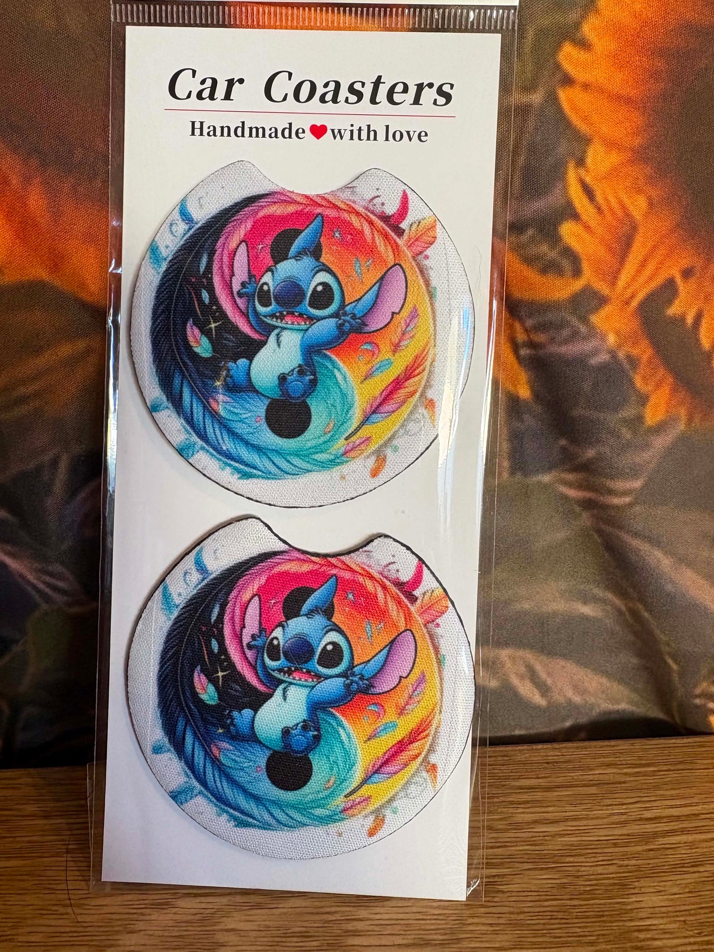 Ready To Send Car Coaster Set of 2