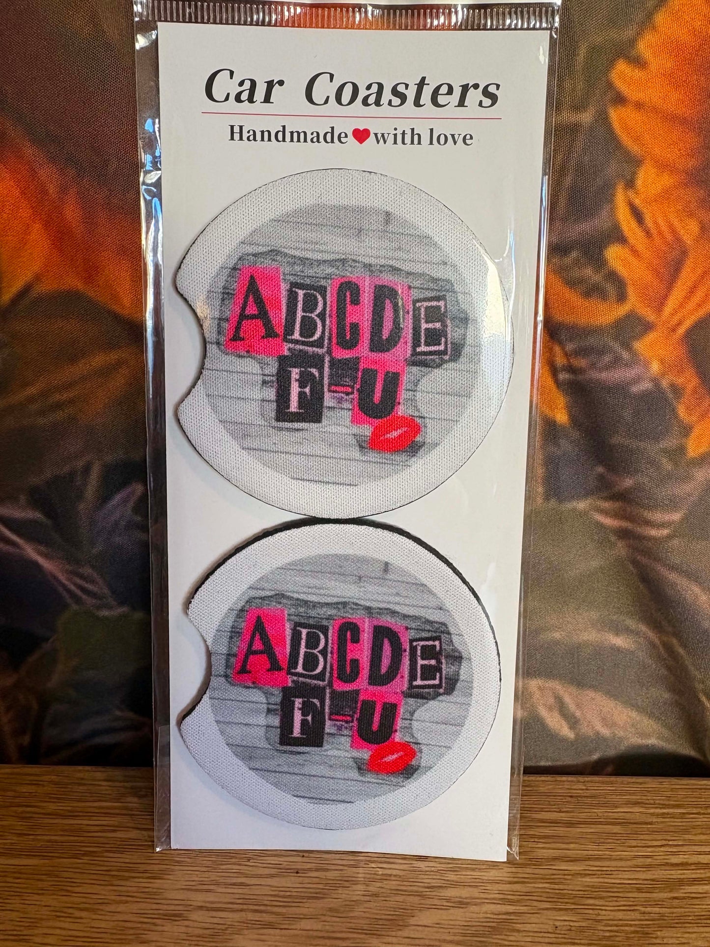 Ready To Send Car Coaster Set of 2