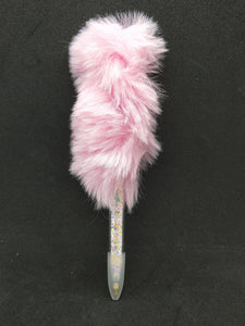 Pink Long Pom Pom Diamond Art Pen