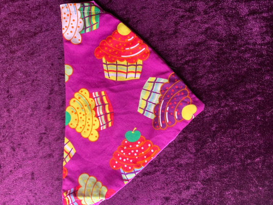 cupcake animal bandanna