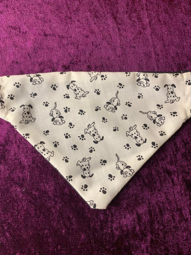 dog print animal bandanna