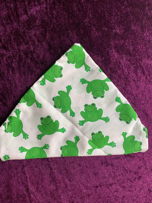 frog animal bandanna