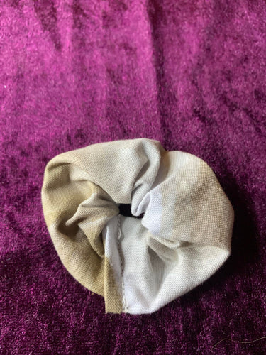 grey tie dye baby scrunchie