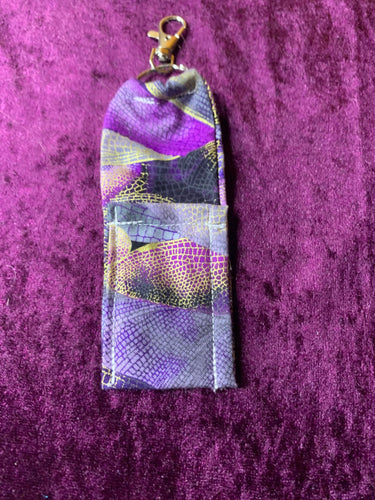 purple gloss holder