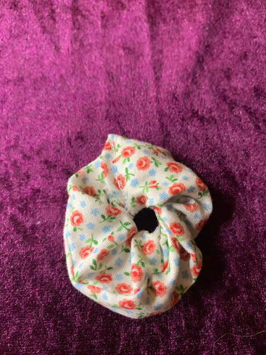 rose baby scrunchie