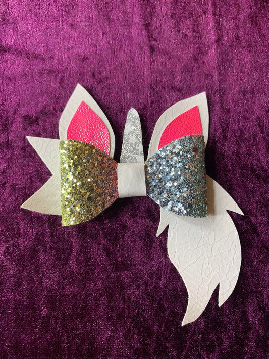 sparkle unicorn hairclip